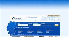 Desktop Screenshot of marktcom.de